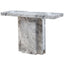 Noosa & Co. Living Saronno Grey Marble Console Table House of Isabella UK
