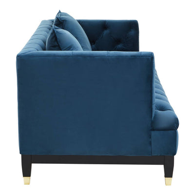 Noosa & Co. Living Sefira 2 Seat Navy Fabric Sofa House of Isabella UK