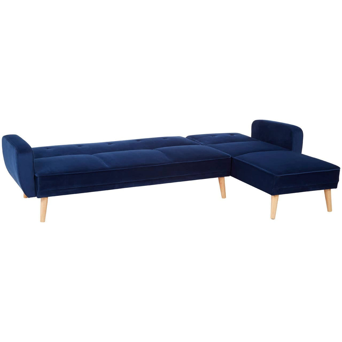 Serene 3 Seat Navy Sofa Bed.