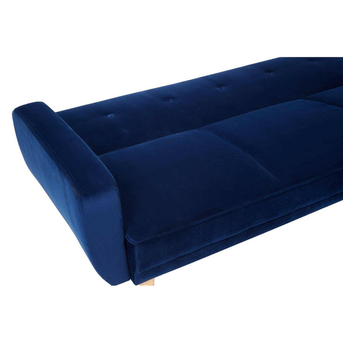 Serene 3 Seat Navy Sofa Bed.