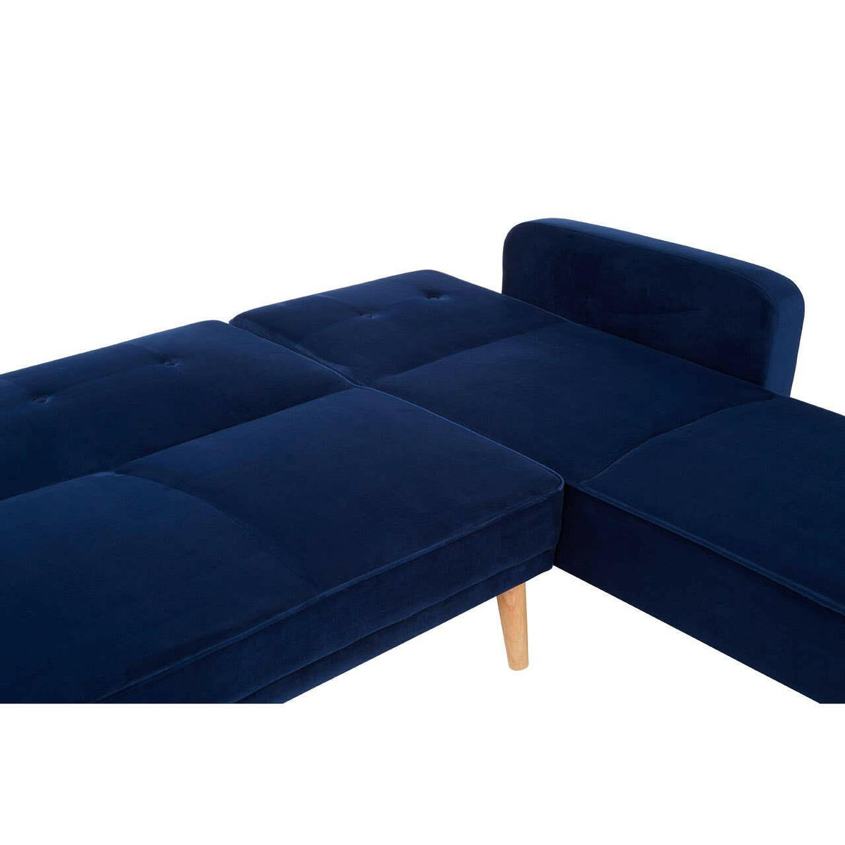 Serene 3 Seat Navy Sofa Bed.