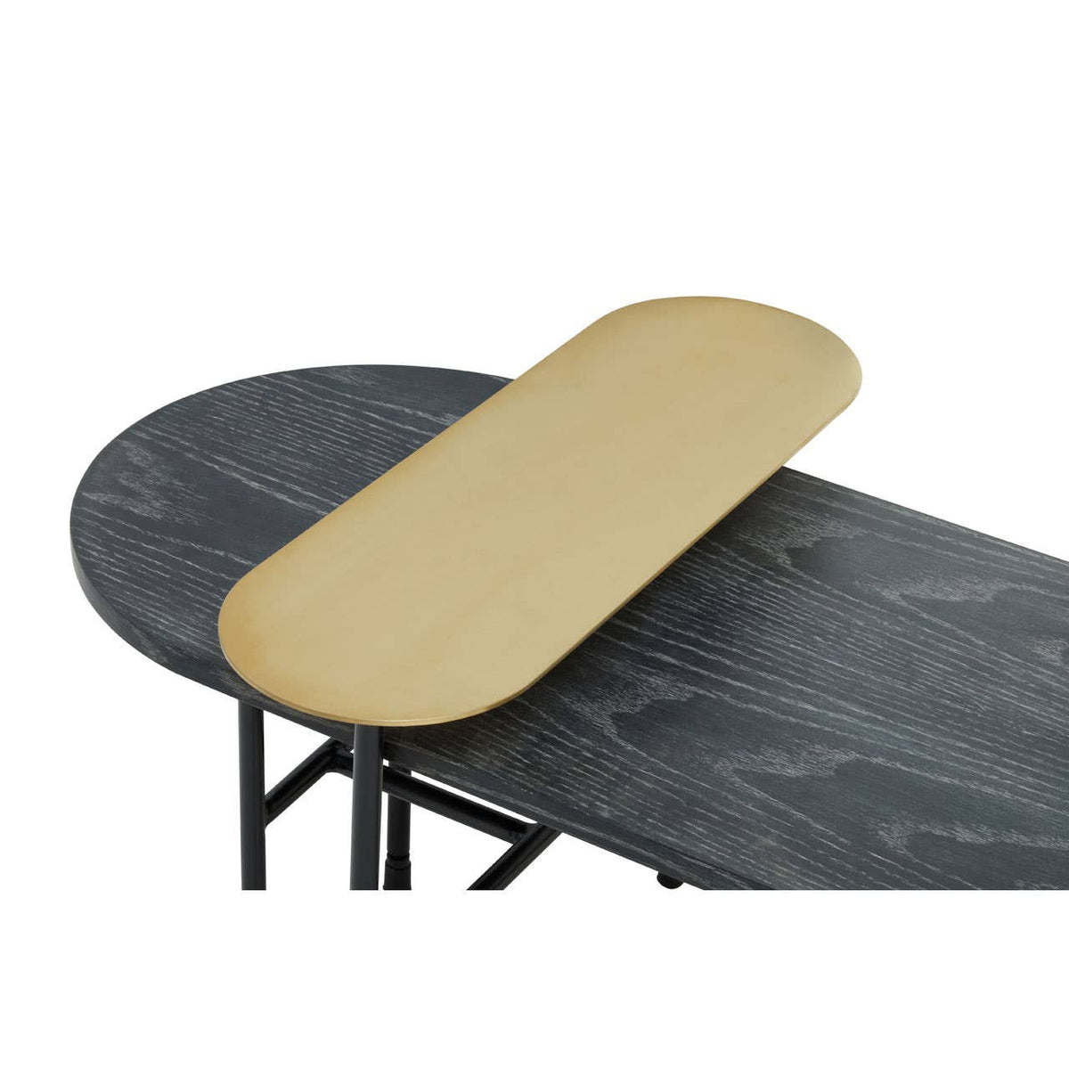 Noosa & Co. Living Serrano Black Oak Veneering Coffee Table House of Isabella UK