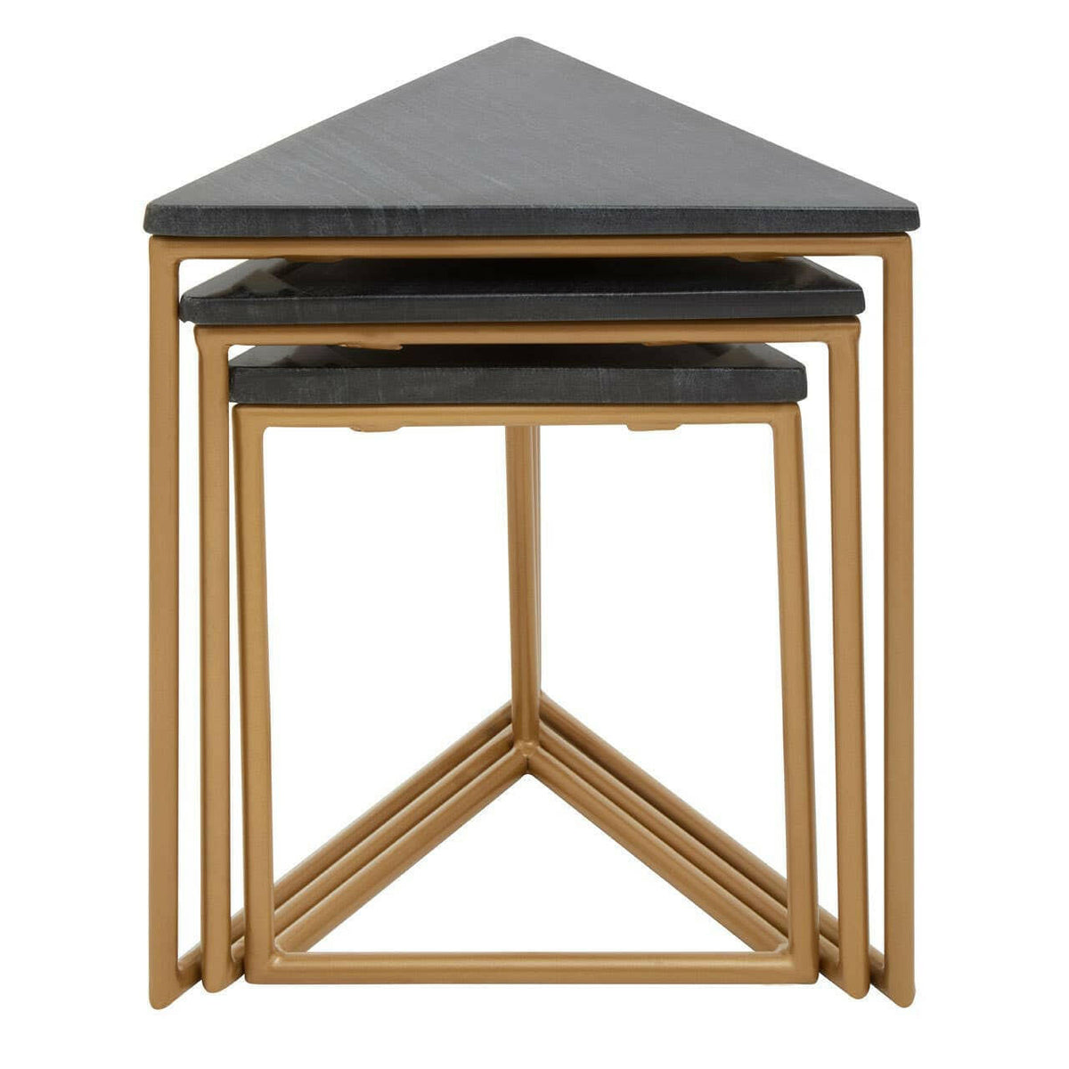 Set Of Three Varana Table Nest.