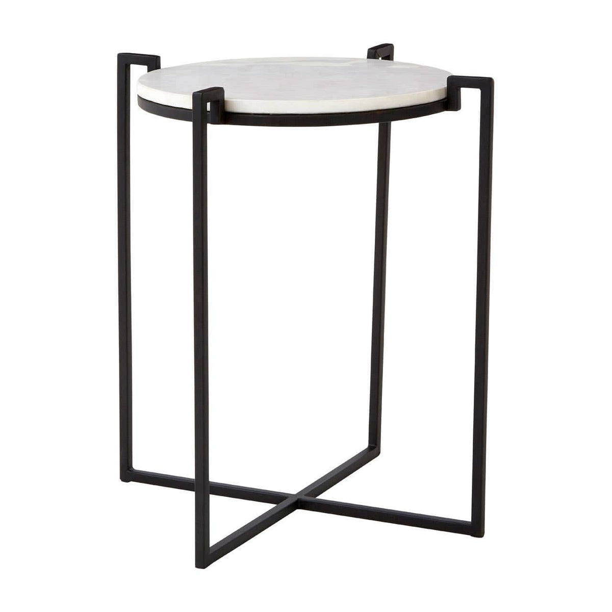 Shalimar Black Cross Legged Side Table.