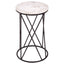 Shalimar Cross Design Round Side Table.