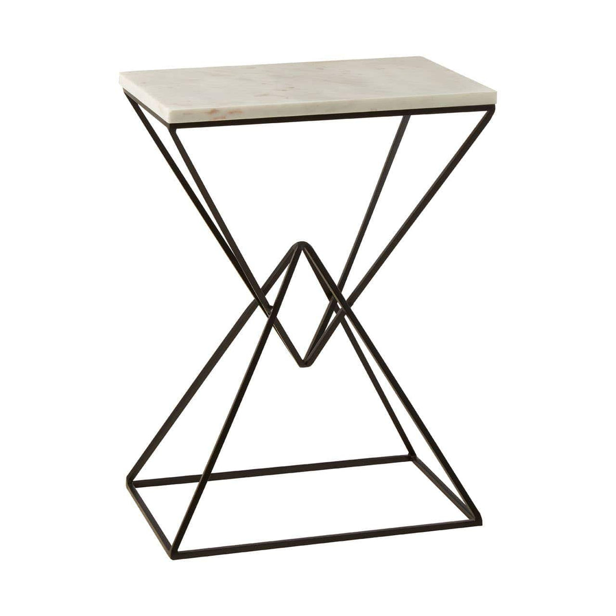 Shalimar Rectangular Side Table.