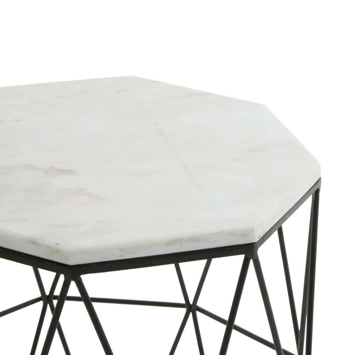 Shalimar Side Table With Octagonal Top.