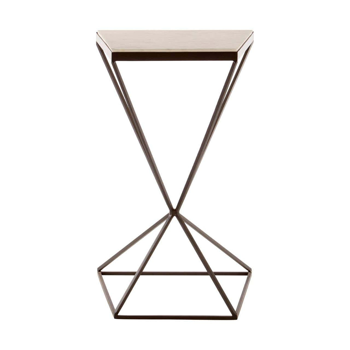 Shalimar Trapezoid Side Table.