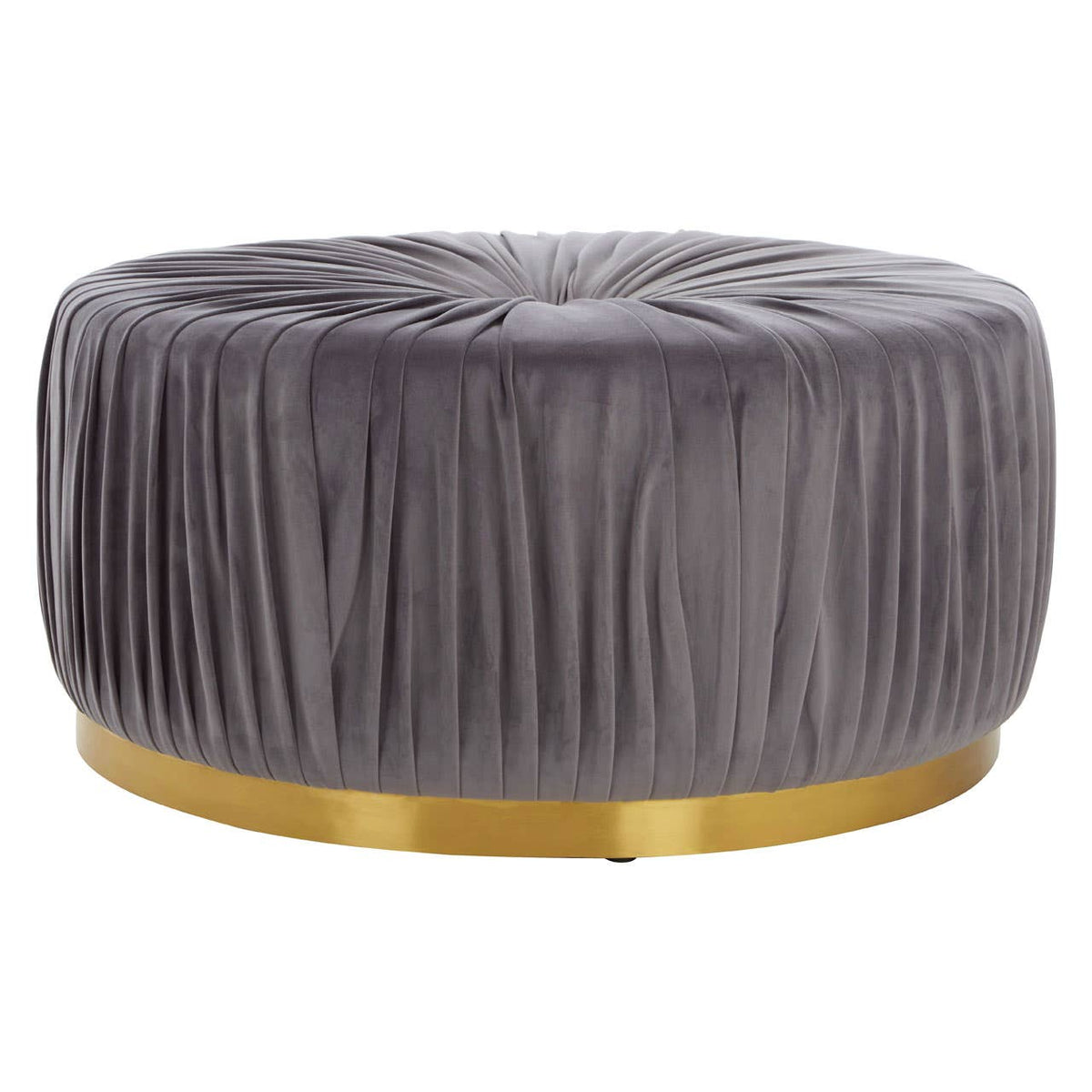 Shea Grey Footstool.
