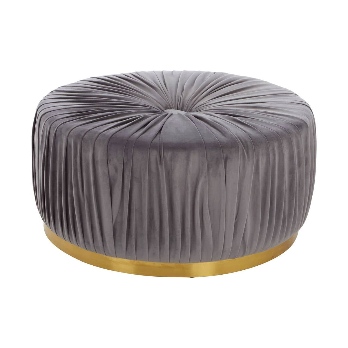 Shea Grey Footstool.