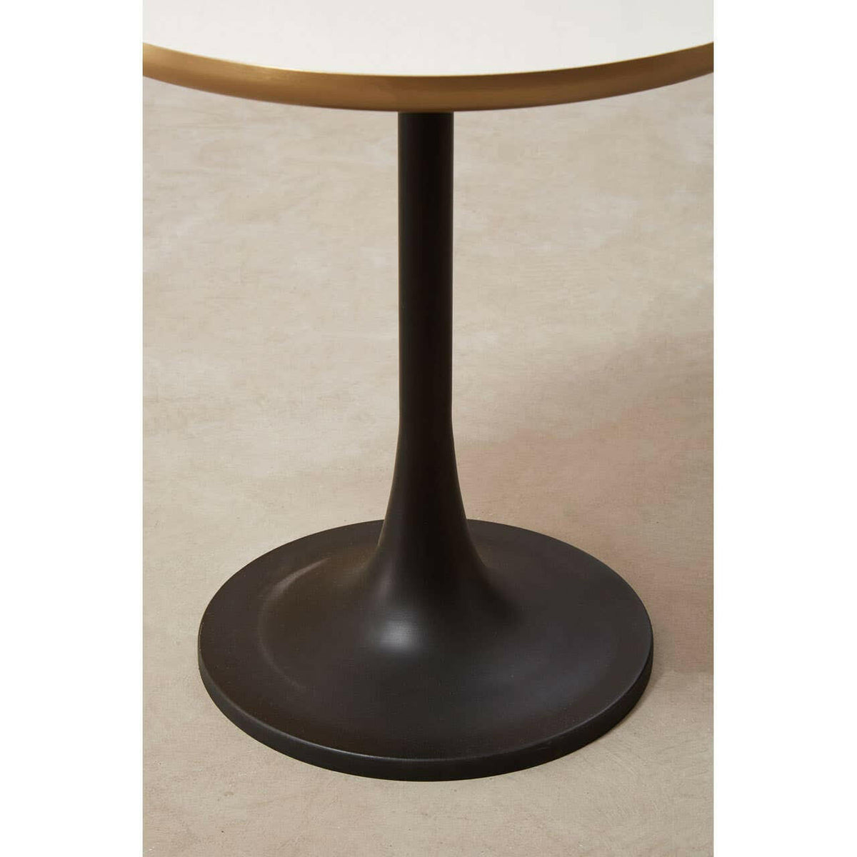 Side Table With Column Base.