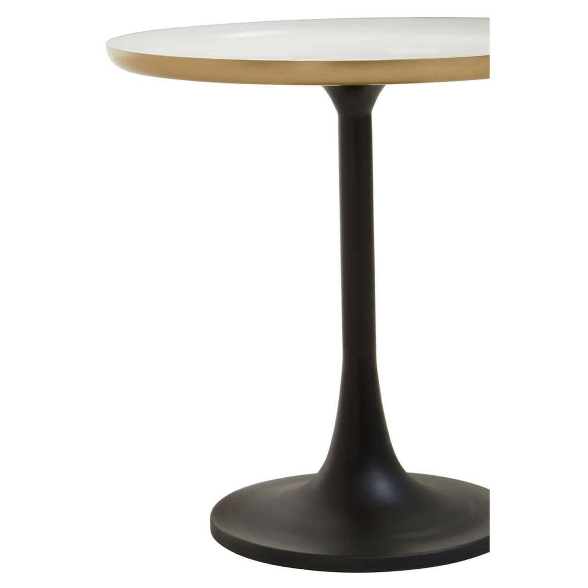 Side Table With Column Base.
