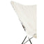 Sienna White Faux Fur Butterfly Chair.