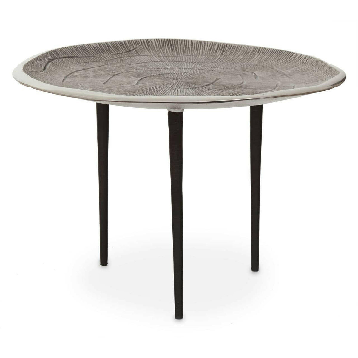 Silva Oak Effect Silver Top Coffee Table.