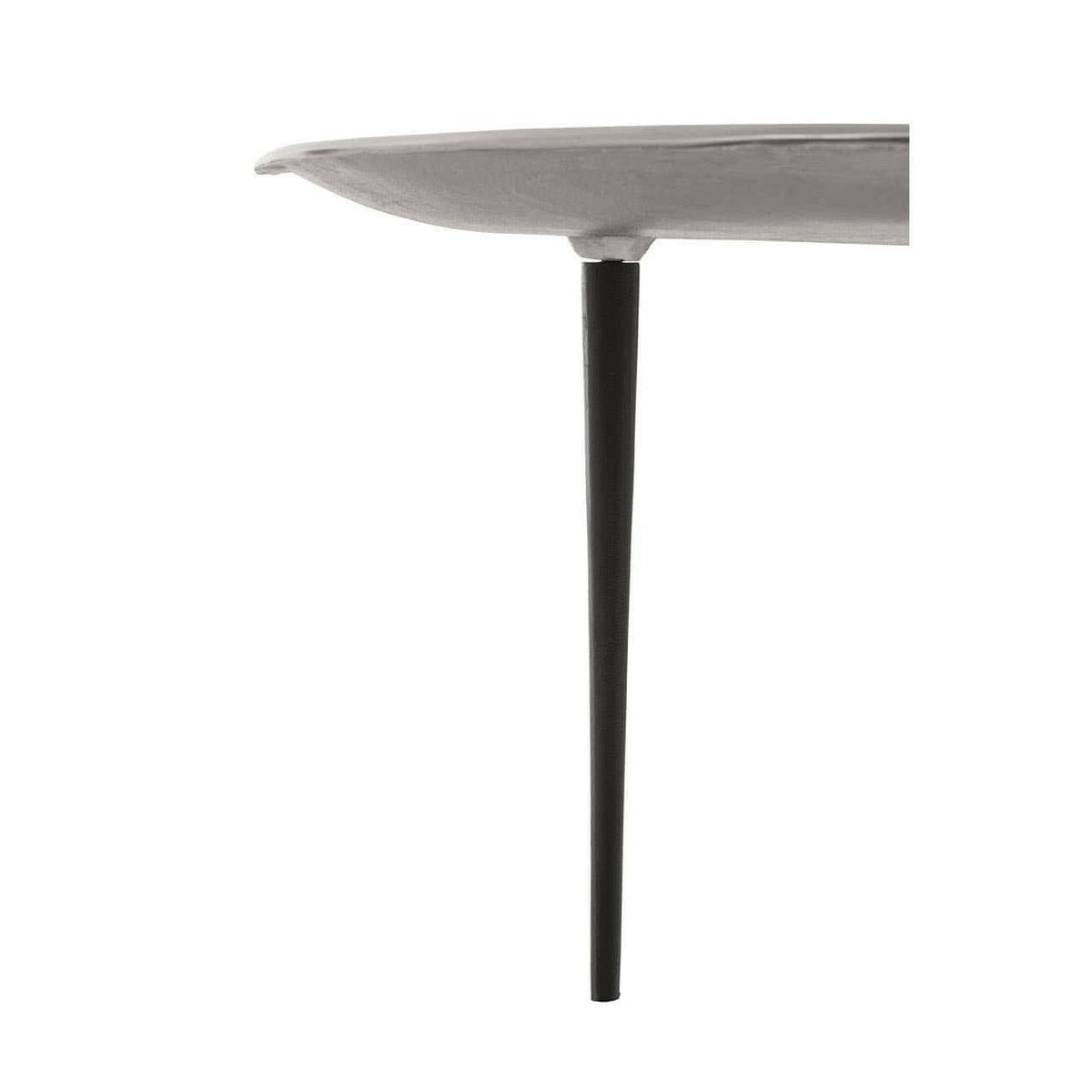 Silva Oak Effect Silver Top Coffee Table.