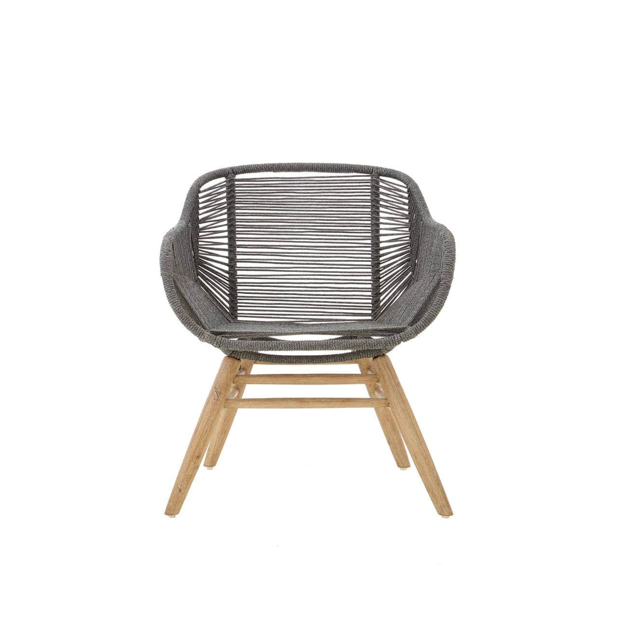 Sisal Grey Rope Armchair.