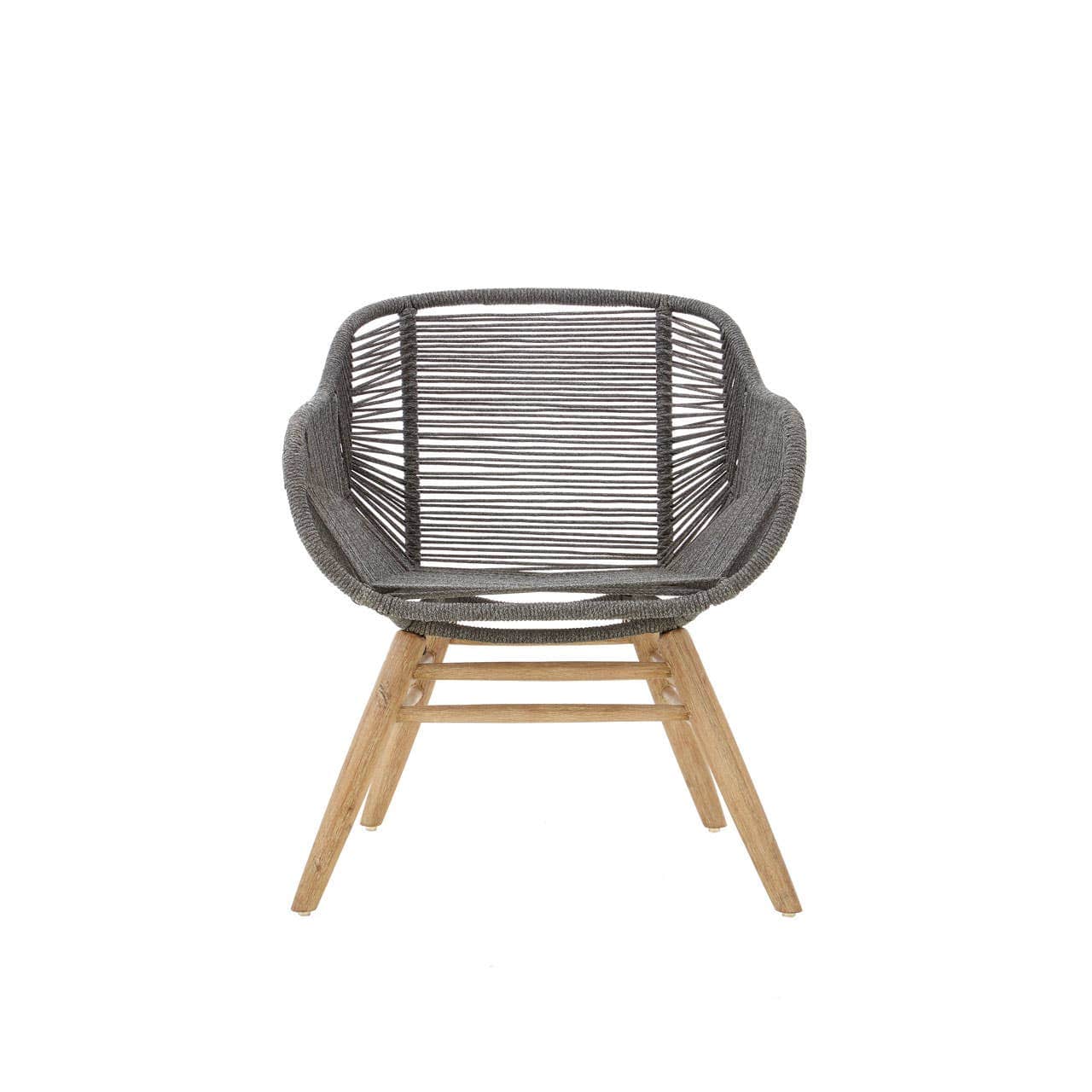 Noosa & Co. Living Sisal Grey Rope Armchair House of Isabella UK