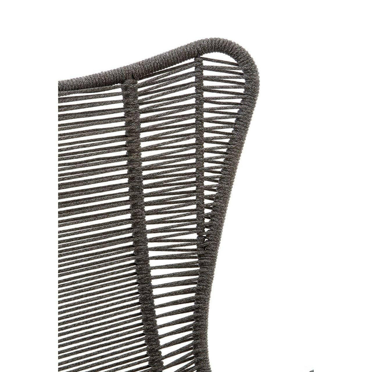 Sisal Grey Rope Lounge Chair & Footstool.