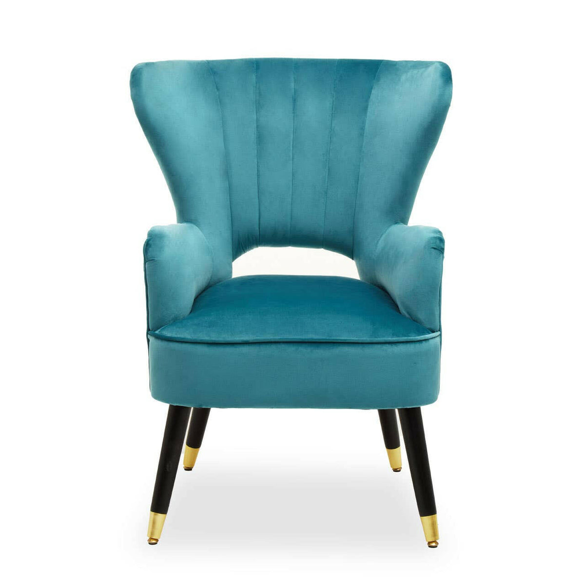 Sloan Green Velvet Armchair.