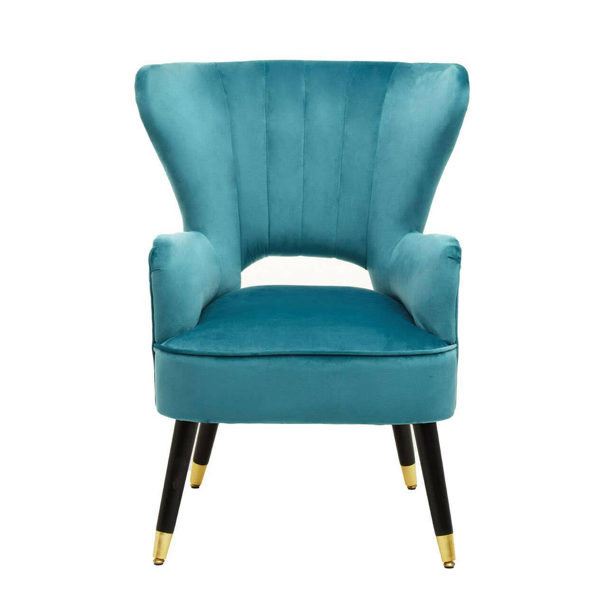 Sloan Green Velvet Armchair.