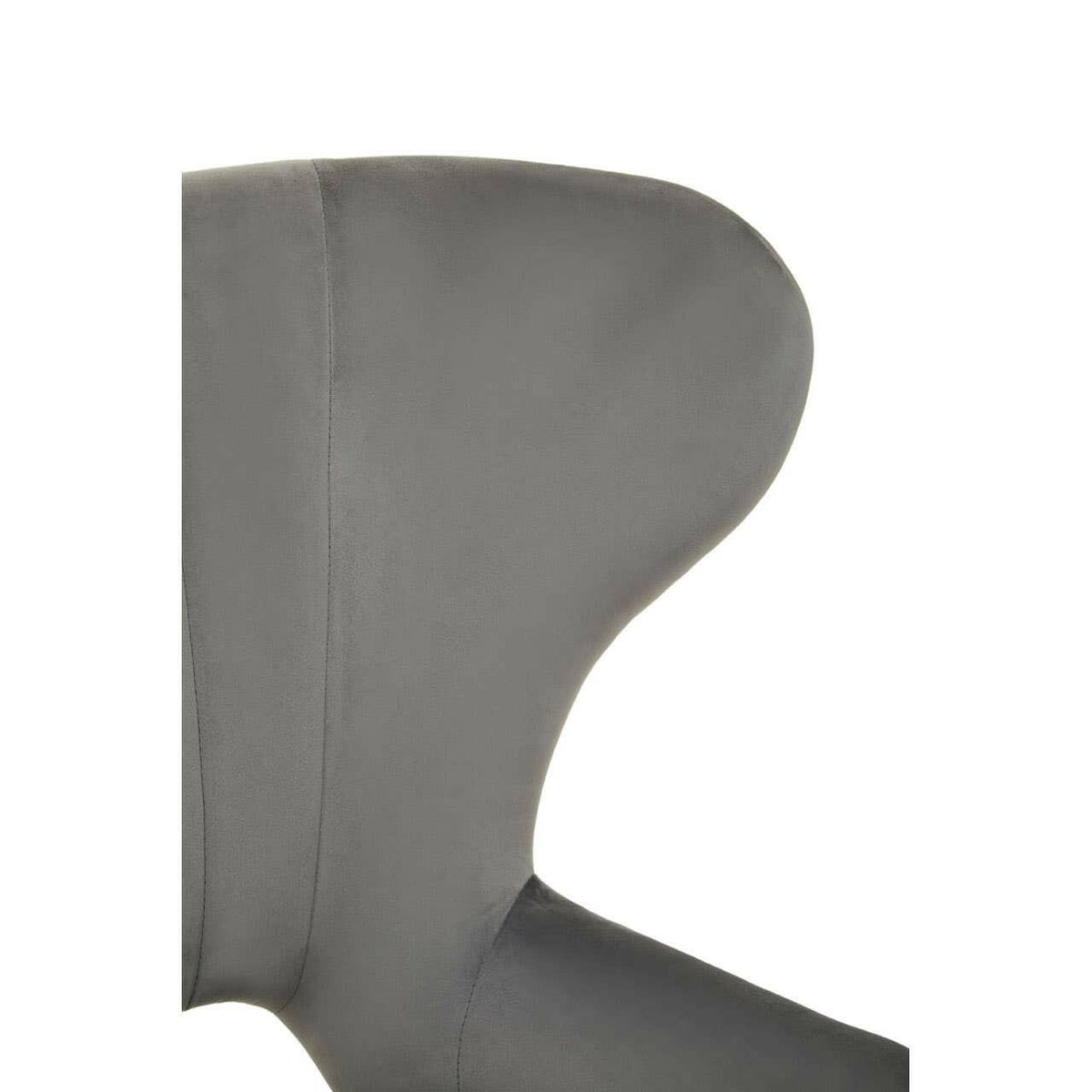 Sloan Grey Velvet Armchair.