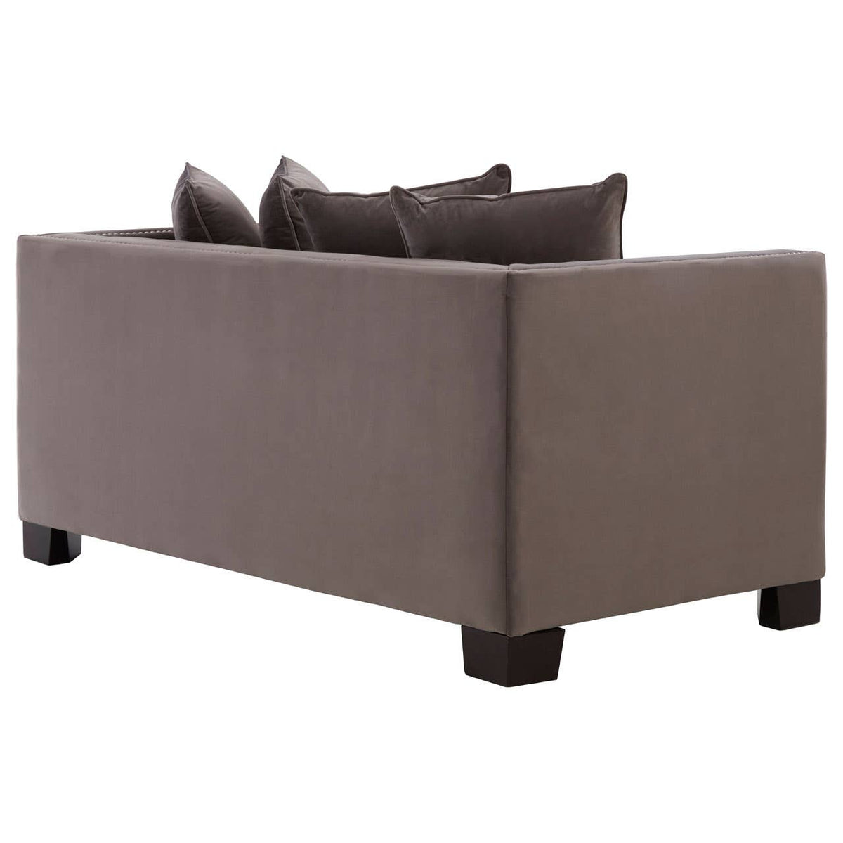 Sofia 2 Seat Viola Brown Sofa.