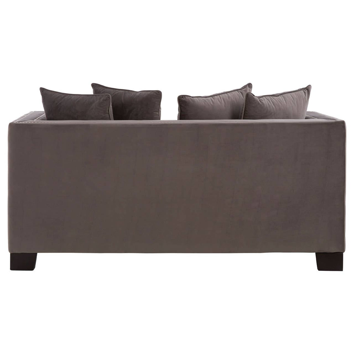Sofia 2 Seat Viola Brown Sofa.