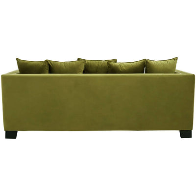 Noosa & Co. Living Sofia 3 Seat Moss Velvet Sofa House of Isabella UK