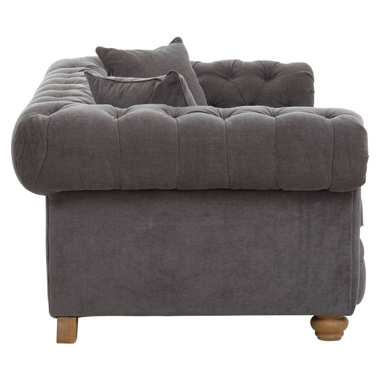 Noosa & Co. Living Spencer 2 Seat Grey Fabric Sofa House of Isabella UK