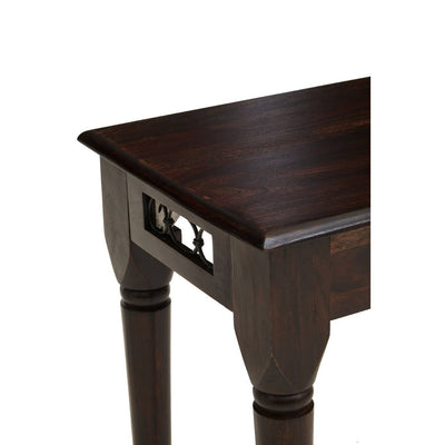 Noosa & Co. Living Srina Dark Sheesham Wood Console Table House of Isabella UK