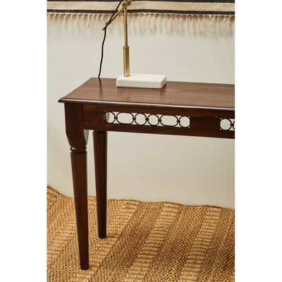 Noosa & Co. Living Srina Dark Sheesham Wood Console Table House of Isabella UK