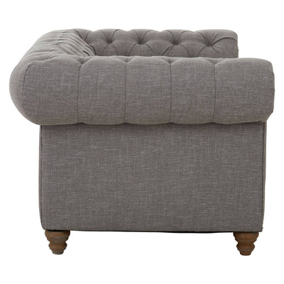 Noosa & Co. Living Stella Two Seat Grey Linen Sofa House of Isabella UK