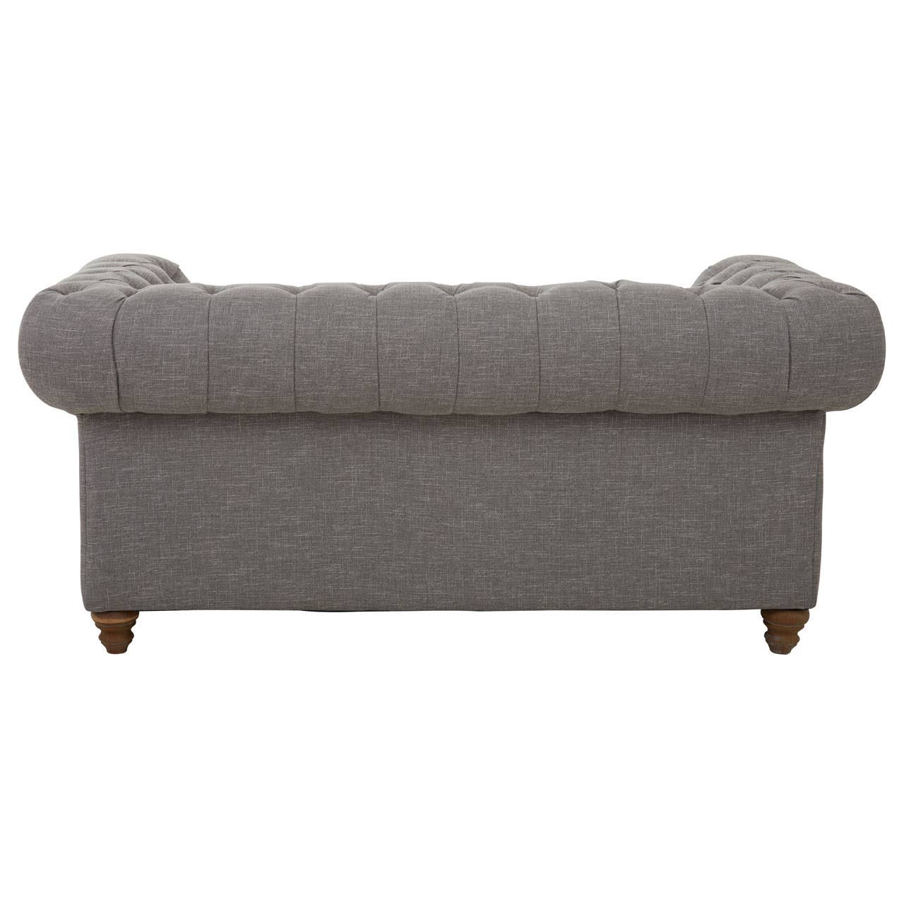 Noosa & Co. Living Stella Two Seat Grey Linen Sofa House of Isabella UK