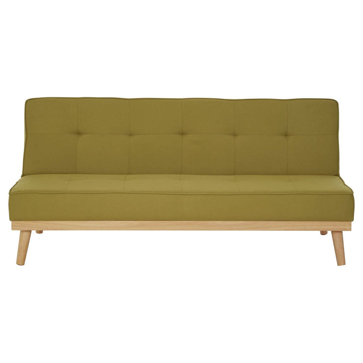 Stockholm 3 Seat Green Sofa Bed.