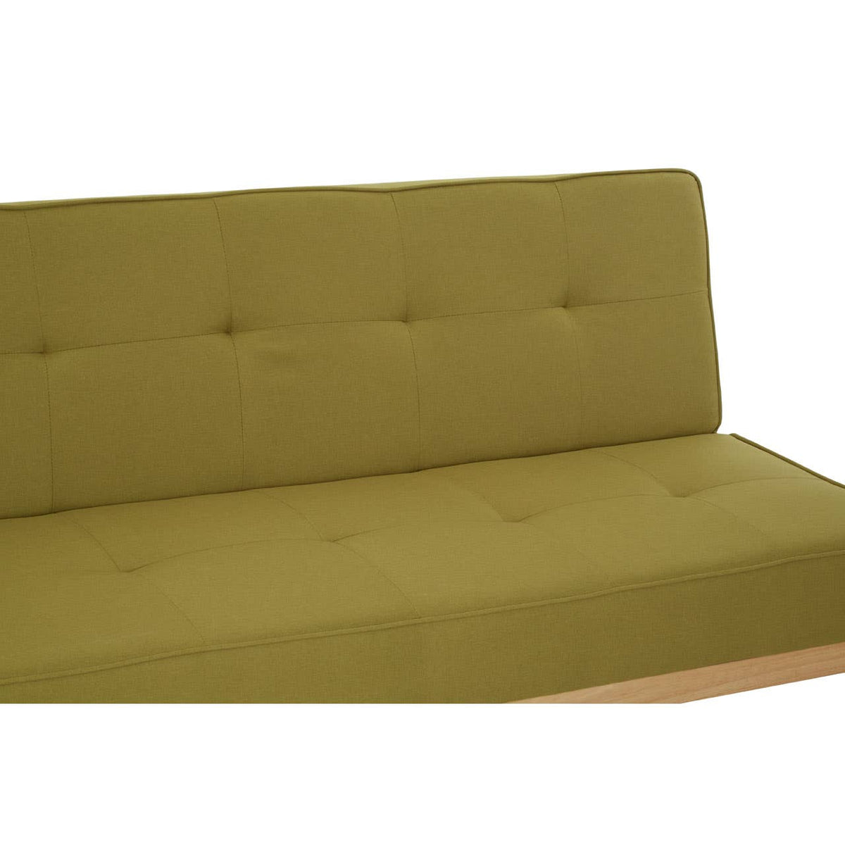 Stockholm 3 Seat Green Sofa Bed.