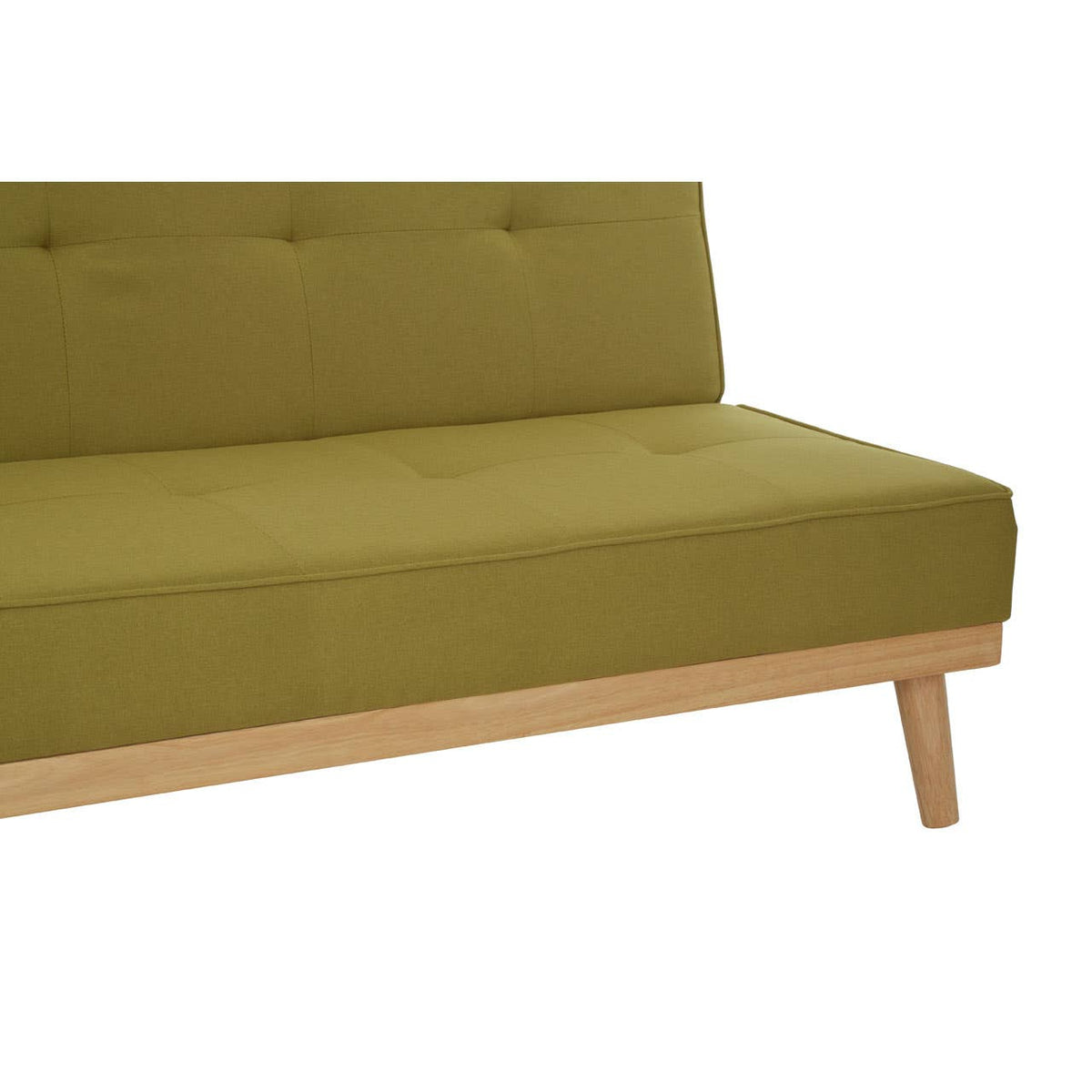 Stockholm 3 Seat Green Sofa Bed.