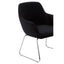 Stockholm Black Fabric Chair.