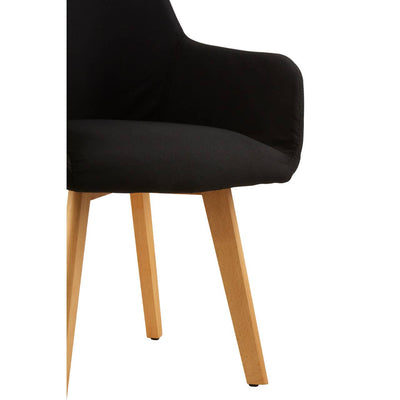 Noosa & Co. Living Stockholm Black Leisure Chair House of Isabella UK