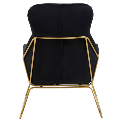 Noosa & Co. Living Stockholm Black Velvet Armchair House of Isabella UK