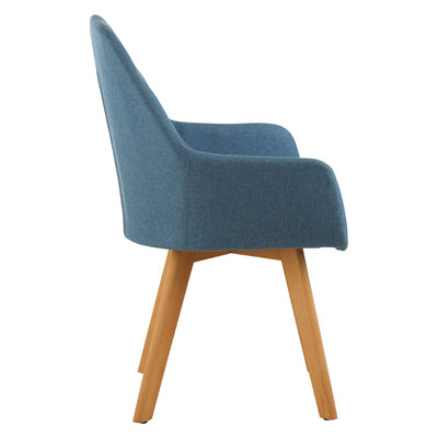 Noosa & Co. Living Stockholm Blue Leisure Chair House of Isabella UK