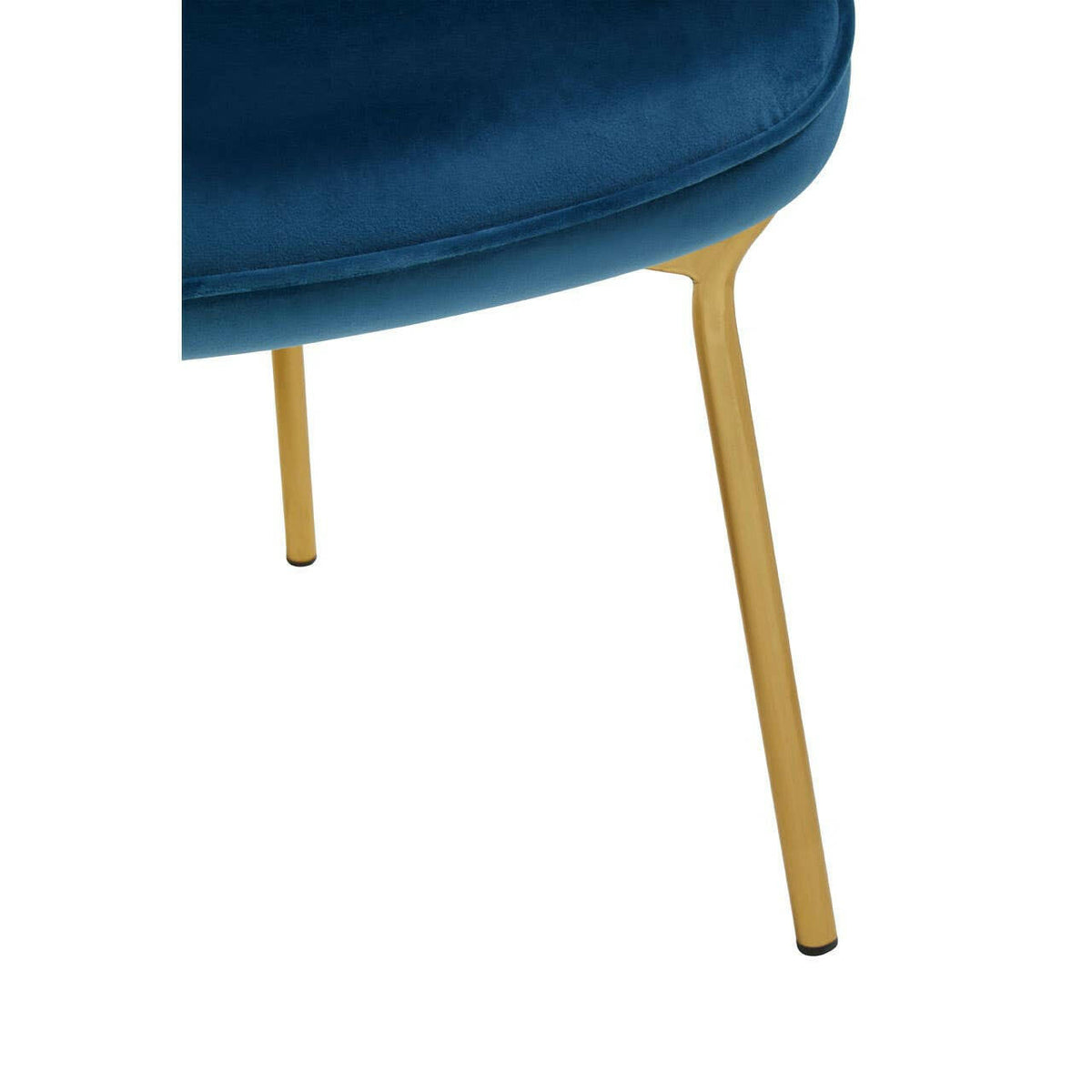 Stockholm Blue Velvet Chair.
