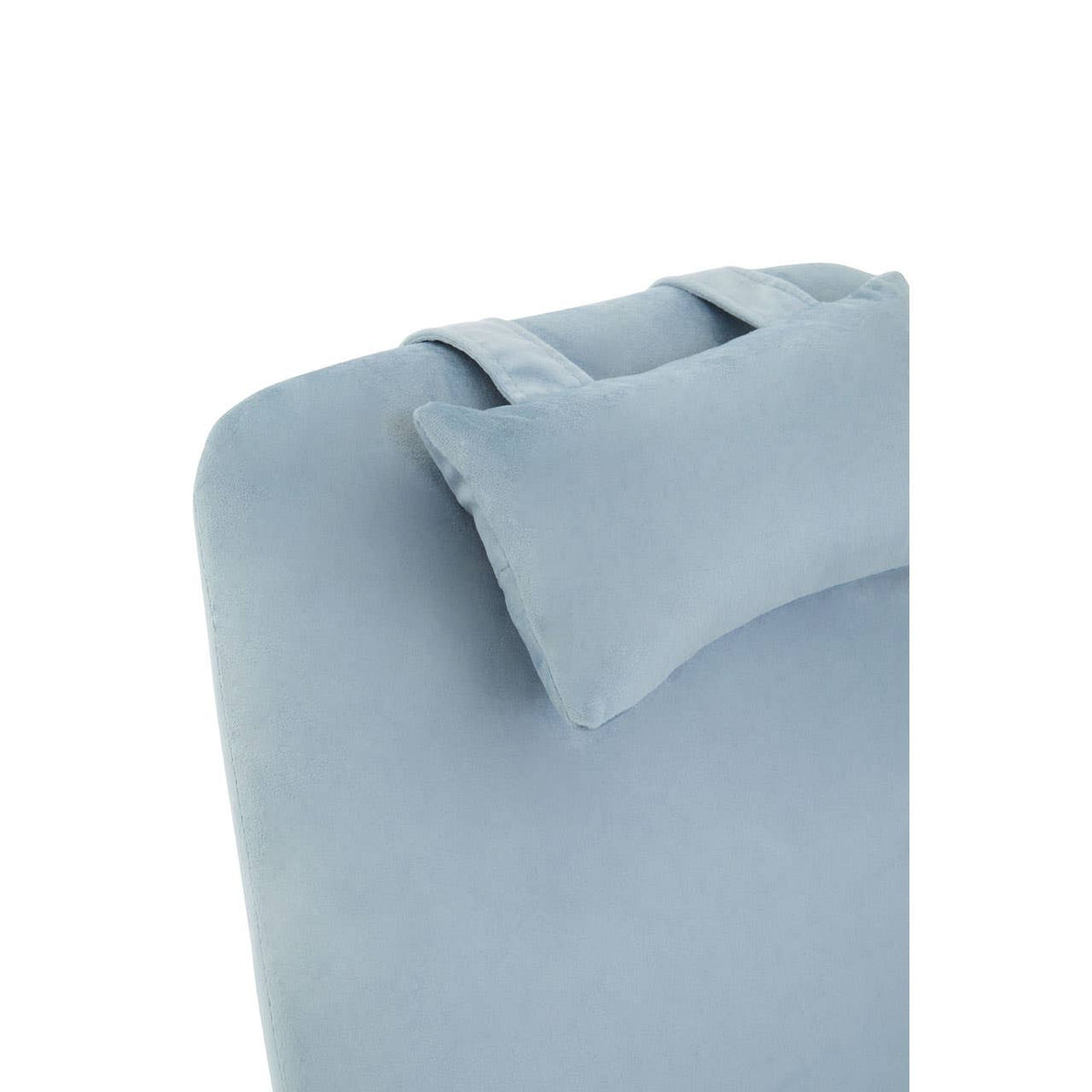 Stockholm Blue Velvet Rocking Chair.