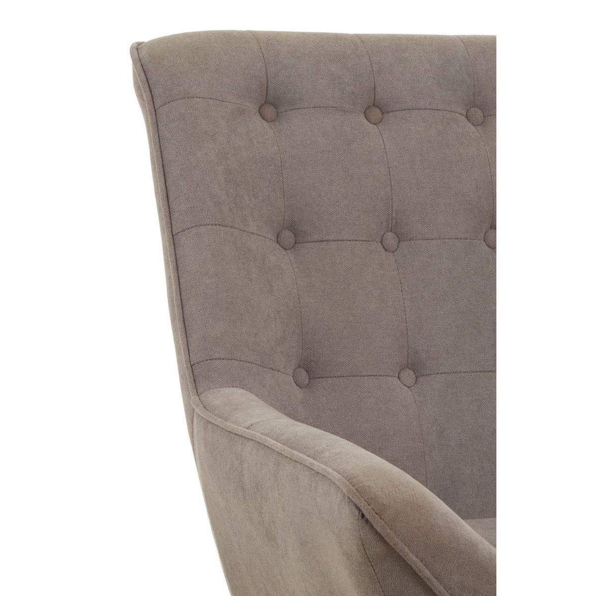 Stockholm Grey Curved Chair.