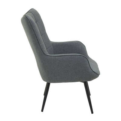 Noosa & Co. Living Stockholm Grey Fabric Armchair House of Isabella UK