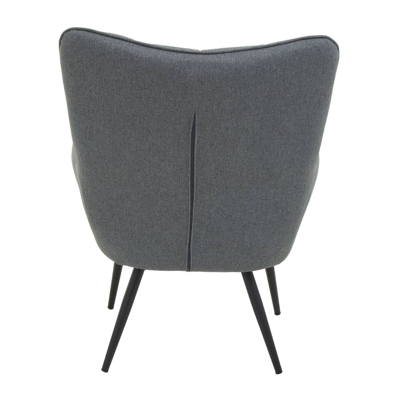 Noosa & Co. Living Stockholm Grey Fabric Armchair House of Isabella UK