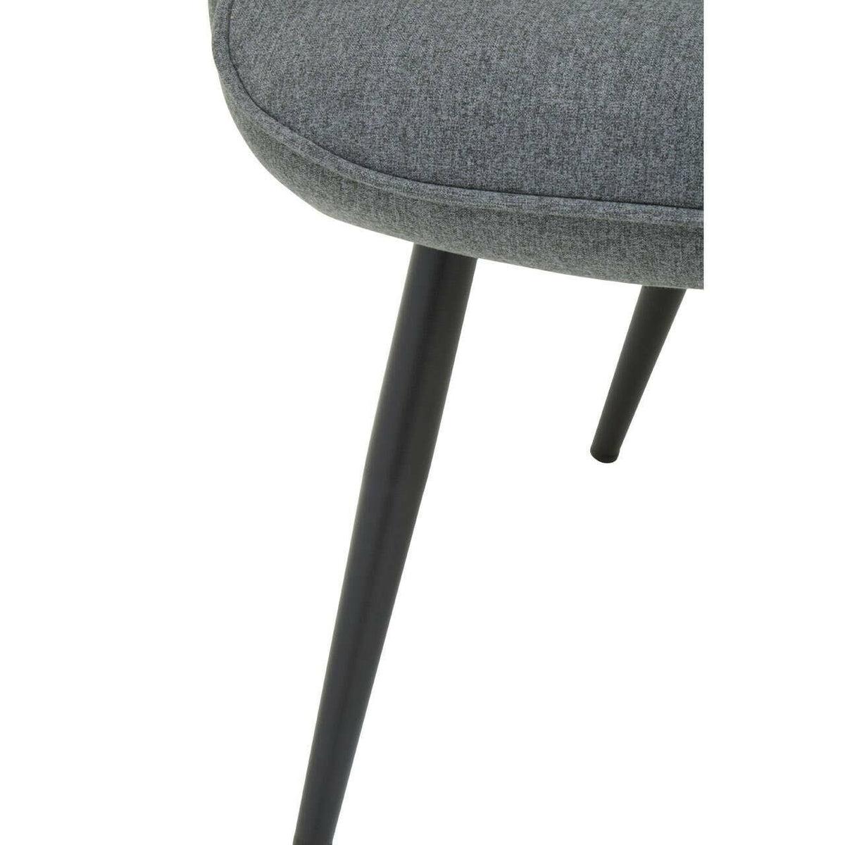 Stockholm Grey Fabric Armchair.