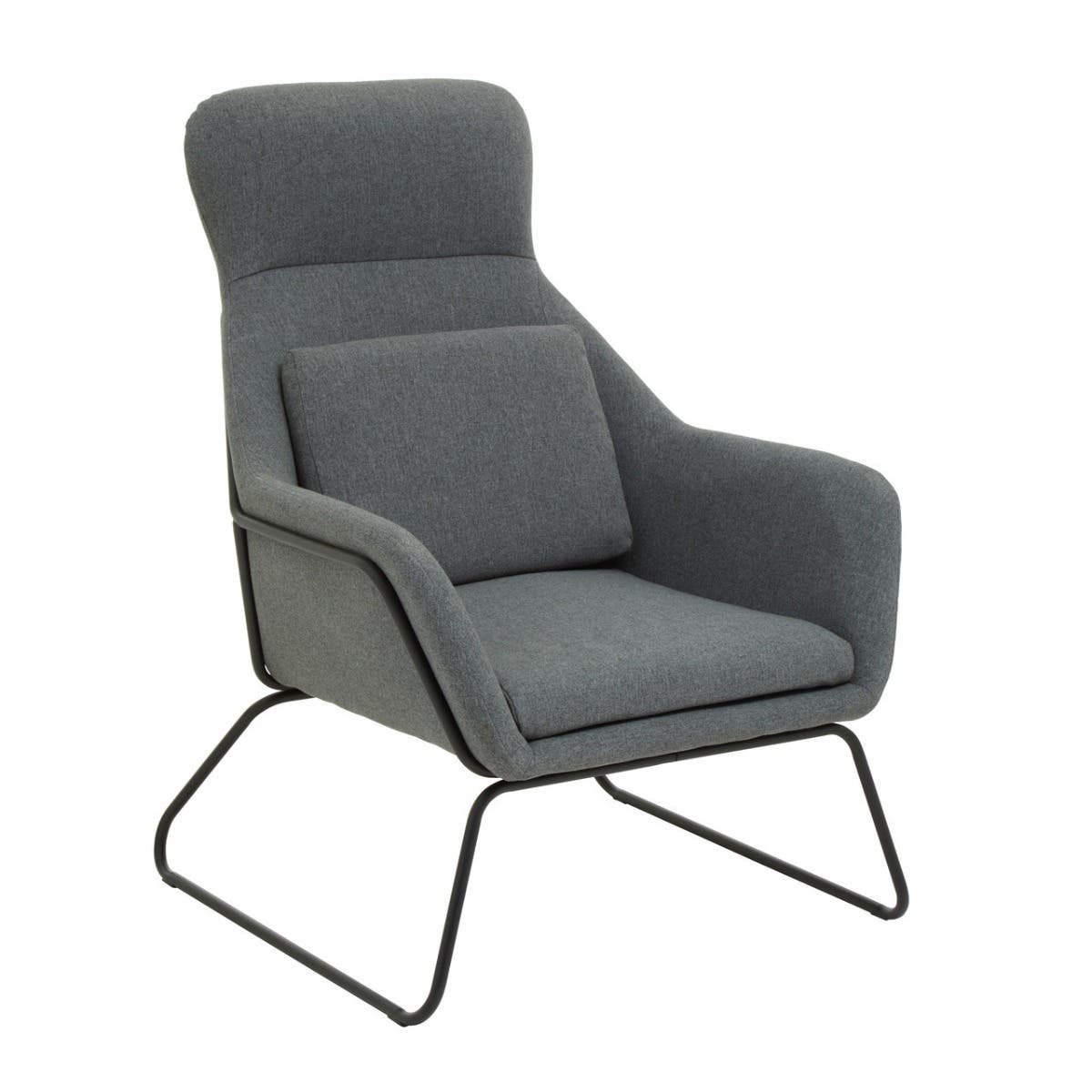 Noosa & Co. Living Stockholm Grey Fabric Chair House of Isabella UK