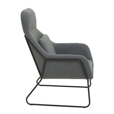 Noosa & Co. Living Stockholm Grey Fabric Chair House of Isabella UK