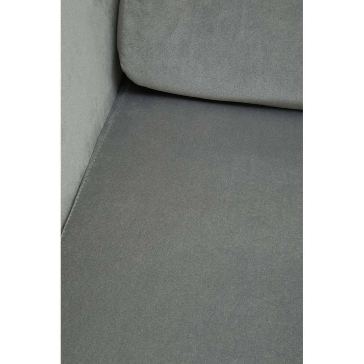 Stockholm Grey Velvet Armchair.