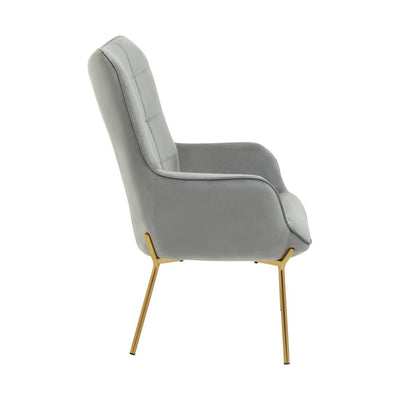 Noosa & Co. Living Stockholm Grey Velvet Chair House of Isabella UK